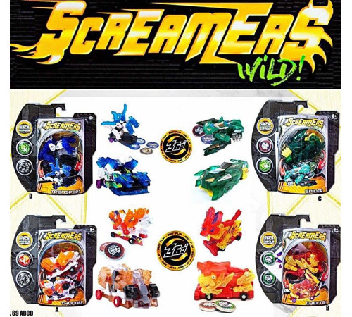 Трансформер "Screechers/ Скричер" (69ABCD)